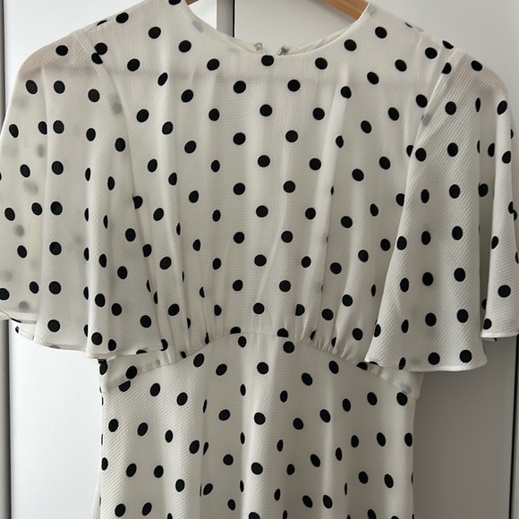 ✨Eliza J hi lo polka dot midi dress size 4 - Picture 12 of 13